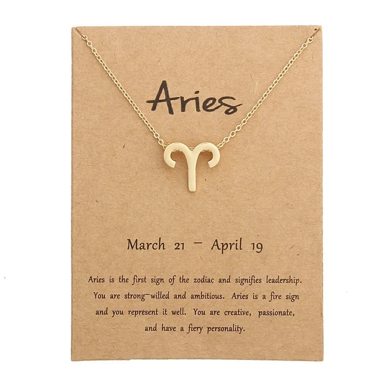 12 Constellation Pendant Necklace Zodiac Sign Necklace Birthday Gifts Message Card for Women Girl
12 Constellation Pendant Necklace Zodiac Sign Necklace Birthday Gifts Message Card for Women Girl