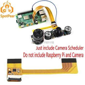 Raspberry Pi Camera Scheduler One FFC Cable changed for Two Cameras for Raspberry Pi full series boards
Raspberry Pi Camera Scheduler One FFC Cable changed for Two Cameras for Raspberry Pi full series boards