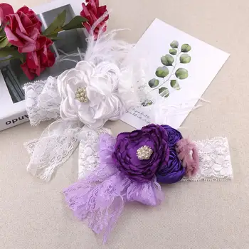 8 Pcs / Lot Baby Flower Headband Feather Rose Floral Lace Elastic Hair Band Boutique Pearl Headwear Children Hair Accessories 4T
8 Pcs / Lot Baby Flower Headband Feather Rose Floral Lace Elastic Hair Band Boutique Pearl Headwear Children Hair Accessories 4T