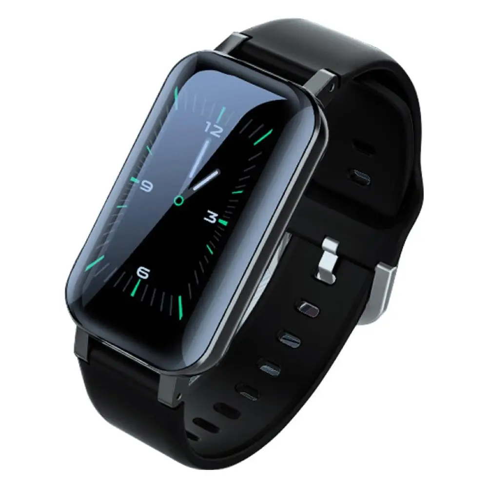 T89PRO 1.14inch Bluetooth Heart Rate Monitor Sports Smart Bracelet Pedometer with Bluetooth Earphones Waterproof
T89PRO 1.14inch Bluetooth Heart Rate Monitor Sports Smart Bracelet Pedometer with Bluetooth Earphones Waterproof