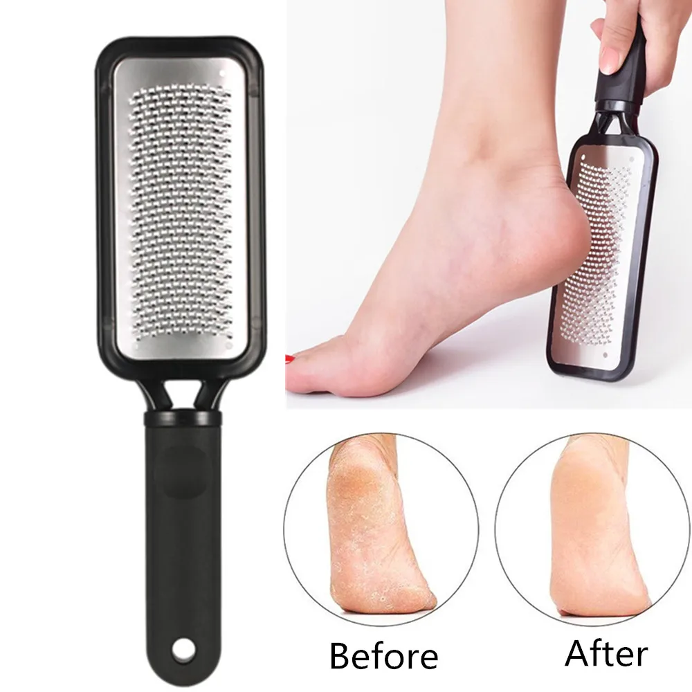Pedicure Foot File Rasp Callus Stainless Steel Hard Dead Skin Removal Foot Scraper Grinding Grater Scrubber Wet Dry Foot Care TO
Pedicure Foot File Rasp Callus Stainless Steel Hard Dead Skin Removal Foot Scraper Grinding Grater Scrubber Wet Dry Foot Care TO