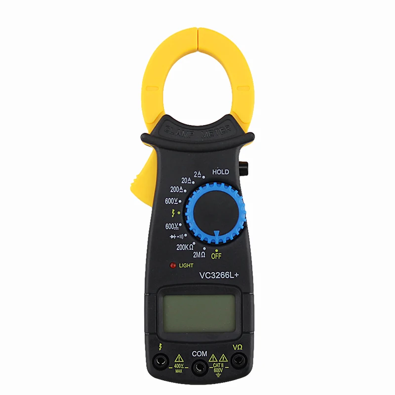 Digital Clamp Multimeter AC DC Current Voltage Amp Ohm Resistance Clamp Meter Electronic Multimeter Overload Protection
Digital Clamp Multimeter AC DC Current Voltage Amp Ohm Resistance Clamp Meter Electronic Multimeter Overload Protection