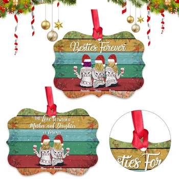 Xmas Ornament-The Love Between A Mother And Daughter Is Forever/Best Friends Pendant E2S
Xmas Ornament-The Love Between A Mother And Daughter Is Forever/Best Friends Pendant E2S
