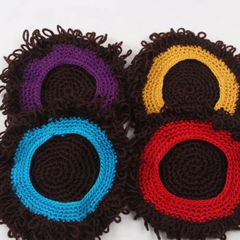 Novelty Kids Wig Hat Party Cosplay Accessories Photography Props Boy Girl Winter Afro Wig Cap Knitted Big Hair Curly Cap 
Novelty Kids Wig Hat Party Cosplay Accessories Photography Props Boy Girl Winter Afro Wig Cap Knitted Big Hair Curly Cap