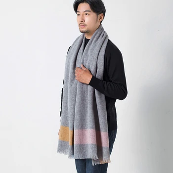 Men's Winter 100% Wool Scarves Men Foulard Brand 2019 Shawls and Wraps for Men Pashmina Echarpe Warm Pure Wool Plaid Long Scarf
Men's Winter 100% Wool Scarves Men Foulard Brand 2019 Shawls and Wraps for Men Pashmina Echarpe Warm Pure Wool Plaid Long Scarf