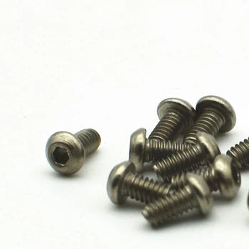 12pcs Ti Bolts M2.5 M3 And M2 TA2 Pure Titanium Hexagon Socket Truss Head Titanium Screws TA2 Ti Fasteners Small Sized ISO7380
12pcs Ti Bolts M2.5 M3 And M2 TA2 Pure Titanium Hexagon Socket Truss Head Titanium Screws TA2 Ti Fasteners Small Sized ISO7380
