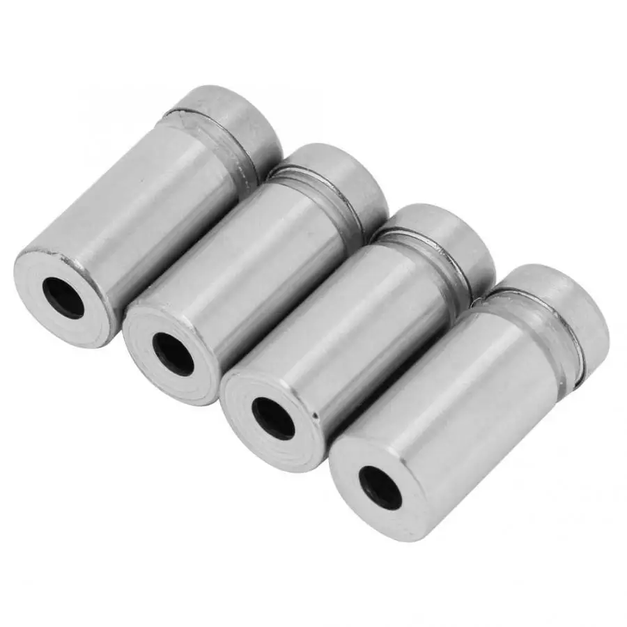 4Pcs/set Glass Standoff Bolts Advertising Nail Fixing Pin Mounts Stainless Steel Fastener
4Pcs/set Glass Standoff Bolts Advertising Nail Fixing Pin Mounts Stainless Steel Fastener