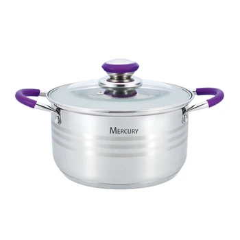 Stainless Steel Casserole Cooking Pot with Tempered Glass Cover Capsular Induction Bottom and Reinforced Handle
Stainless Steel Casserole Cooking Pot with Tempered Glass Cover Capsular Induction Bottom and Reinforced Handle