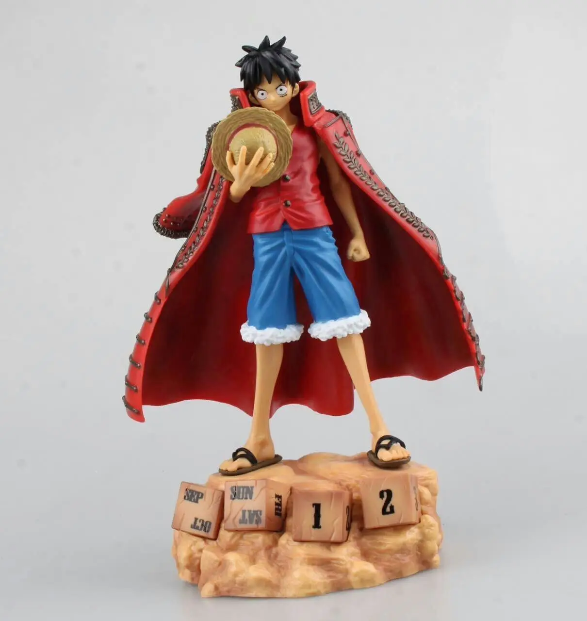-Try Fun Pirates Calendar Straw Hat Luffy Group Vertical Type Red/Yellow/Blue Boxed Garage Kit
-Try Fun Pirates Calendar Straw Hat Luffy Group Vertical Type Red/Yellow/Blue Boxed Garage Kit