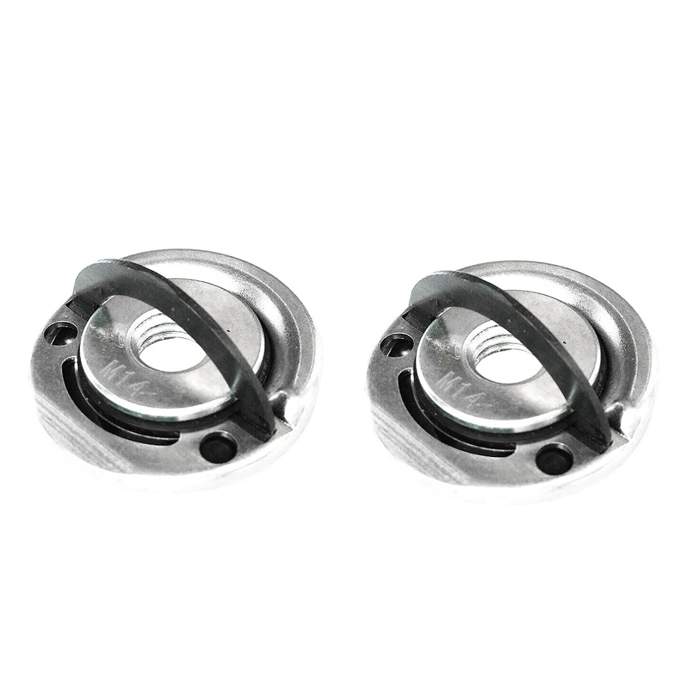 2pcs Flange Nut Angle Grinder Flange Locking Nuts Quick Change Locking Kit Tool
2pcs Flange Nut Angle Grinder Flange Locking Nuts Quick Change Locking Kit Tool