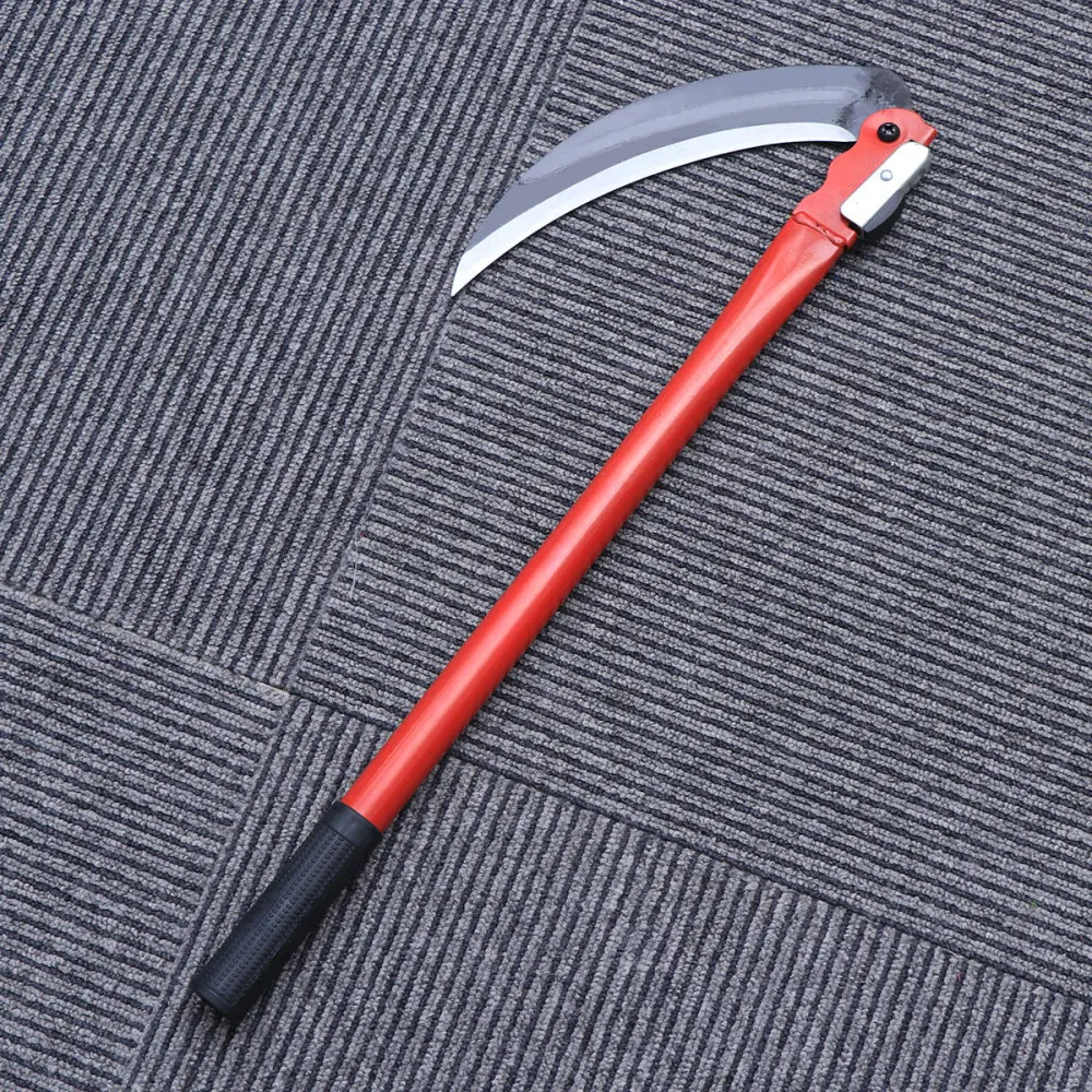 Steel Gardening Grass Sickle with Steel Handle Lightweight Durable Sharp Garden Tool Perfect for Weeding and Cultivating (Red)
Steel Gardening Grass Sickle with Steel Handle Lightweight Durable Sharp Garden Tool Perfect for Weeding and Cultivating (Red)