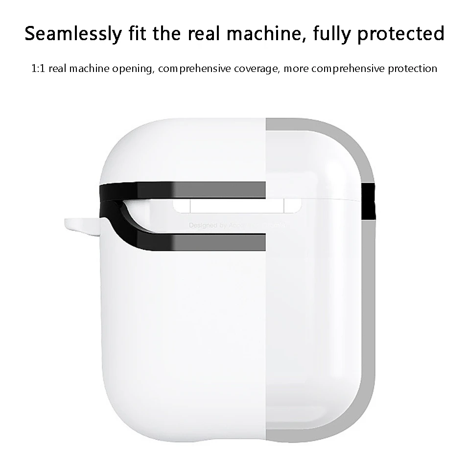 Airpod Case Cover 11 TWS Bluetooth Earphone Headphones Pouch PC Air Case For Original Apple i7S i12 i10 i30 i200 TWS Cover Pods (6)