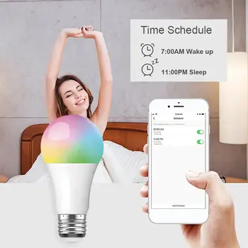 Hot Sale Tuya Smart WiFi APP Control Light Bulb Consumption Energy Saving Voice Control Dimmable LED Wake-Up Light
Hot Sale Tuya Smart WiFi APP Control Light Bulb Consumption Energy Saving Voice Control Dimmable LED Wake-Up Light