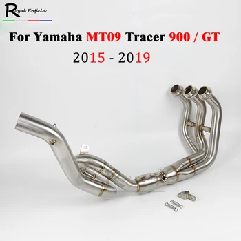 For Yamaha MT09 Tracer 900 / GT 2015 - 2019 2018 2017 2016 Slip-On Motorcycle Exhaust Scooter Front Pipe Full System MT 09
For Yamaha MT09 Tracer 900 / GT 2015 - 2019 2018 2017 2016 Slip-On Motorcycle Exhaust Scooter Front Pipe Full System MT 09