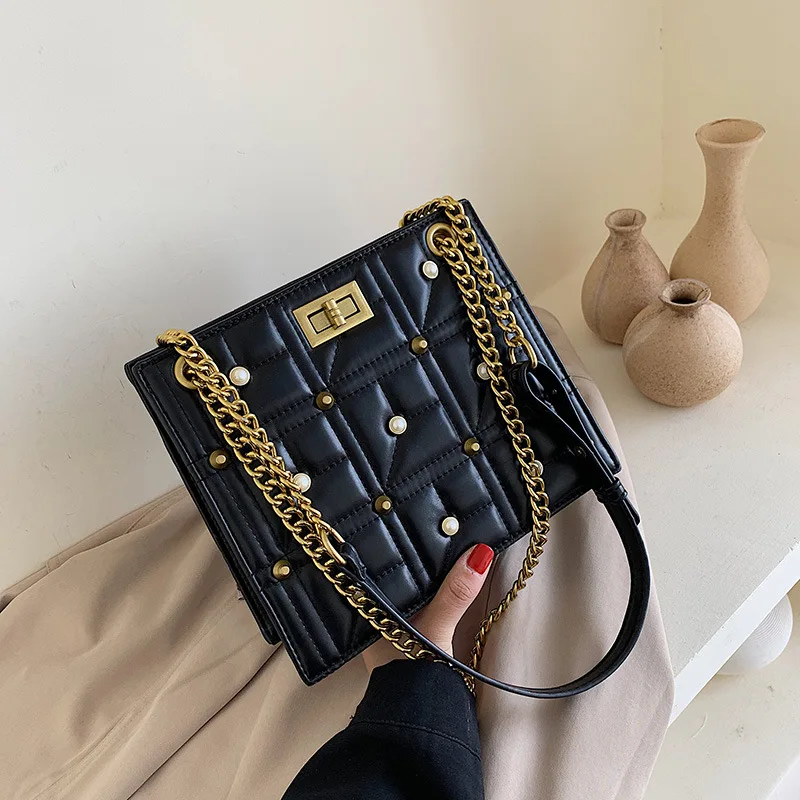 Fashion Rhombic Rivet Bags for Women Pearl Women Bags Crossbody Bags for Women Ladies Hand Bags Handbags Women Famous Brands
Fashion Rhombic Rivet Bags for Women Pearl Women Bags Crossbody Bags for Women Ladies Hand Bags Handbags Women Famous Brands