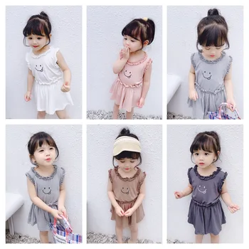 2020 Spring and Summer Children's Clothes Ultra-thin Boys and Girls Sets Smiling Face Printing Leisure
2020 Spring and Summer Children's Clothes Ultra-thin Boys and Girls Sets Smiling Face Printing Leisure