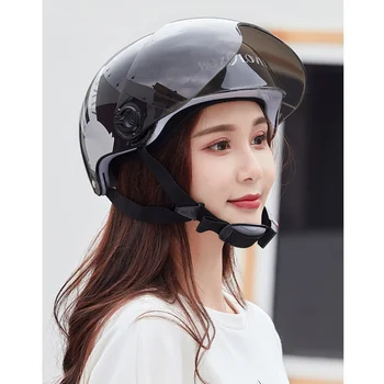 Universal Motorcycle Helmet Half face Summer Sunscreen Electric Car Safety Helmet Four Seasons Bicycle Open Face Half Helmet New
Universal Motorcycle Helmet Half face Summer Sunscreen Electric Car Safety Helmet Four Seasons Bicycle Open Face Half Helmet New