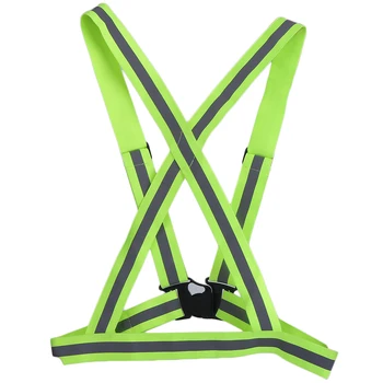 High Elastic Traffic Night Work Security Running Cycling Safety Reflective Vest High Visibility Reflective Safety Vest Strip
High Elastic Traffic Night Work Security Running Cycling Safety Reflective Vest High Visibility Reflective Safety Vest Strip