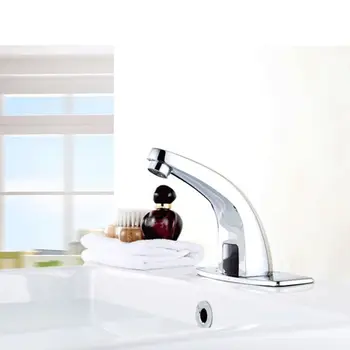 1 Set Infrared Sensor Faucet Automatic Sink Sensor Faucets Inductive Water Tap 23GB
1 Set Infrared Sensor Faucet Automatic Sink Sensor Faucets Inductive Water Tap 23GB