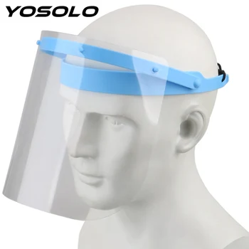 YOSOLO Transparent Protective Mask Full Face Shield Mask Full Face Covering Mask Visor Shield Dustproof Anti-fog Splash-proof
YOSOLO Transparent Protective Mask Full Face Shield Mask Full Face Covering Mask Visor Shield Dustproof Anti-fog Splash-proof
