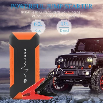 16800mAh 1000A Car Battery Jump Starter Power Bank 12V Auto Starting Device Emergency Vehicle Booster for 3L/3.5L
16800mAh 1000A Car Battery Jump Starter Power Bank 12V Auto Starting Device Emergency Vehicle Booster for 3L/3.5L