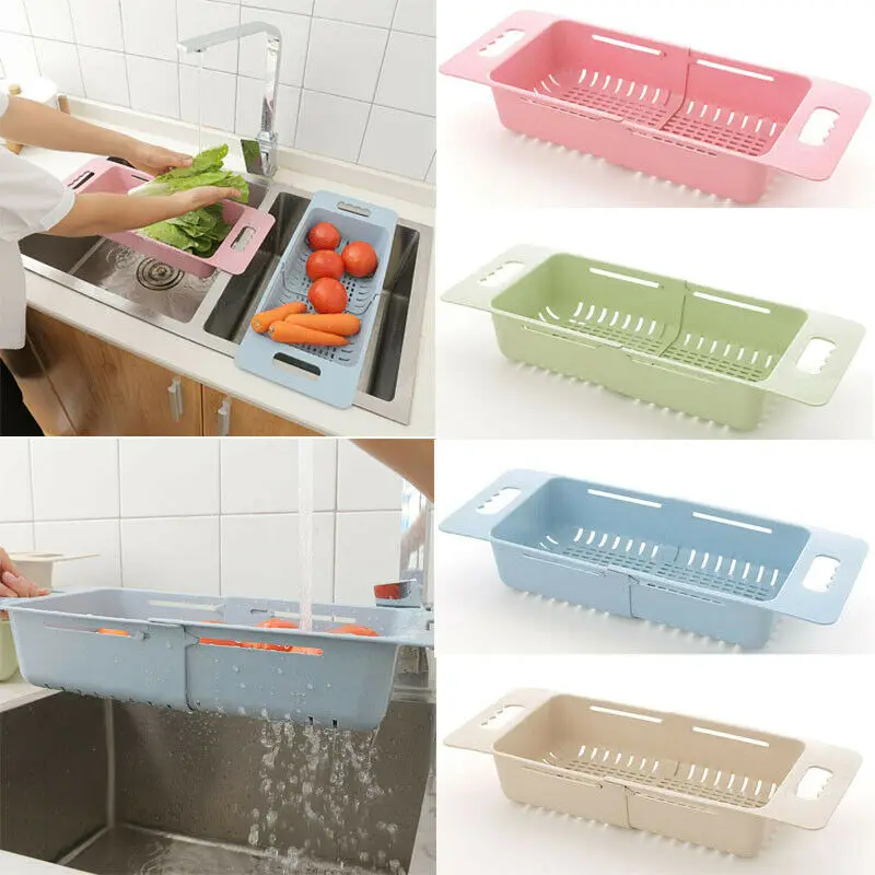 1PC Adjustable Rectangle New Kitchen Tools or Gadgets Adjustable Rectangle Vegetable Drainer Basket Multifunctional Holder
1PC Adjustable Rectangle New Kitchen Tools or Gadgets Adjustable Rectangle Vegetable Drainer Basket Multifunctional Holder