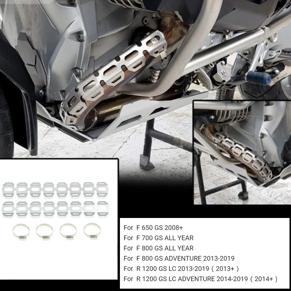 Motorcycle Exhaust Muffler Pipe Heat Shield Cover Heel Guard Protection for BMW R1200GS LC ADV R1250GS F800GS F700GS ADVENTURE
Motorcycle Exhaust Muffler Pipe Heat Shield Cover Heel Guard Protection for BMW R1200GS LC ADV R1250GS F800GS F700GS ADVENTURE