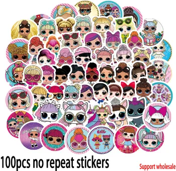 Original 50/100pcs LOL Surprise Doll Stickers Personality Cute Stickers Not Repeating Suprise LOL Sticker Children's Toys
Original 50/100pcs LOL Surprise Doll Stickers Personality Cute Stickers Not Repeating Suprise LOL Sticker Children's Toys