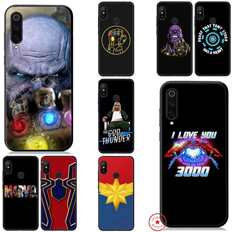 IYICAO Iron Man Marvel Avengers Logo Soft Case for Xiaomi Mi A3 A2 A1 8 Lite 9 Se Max 3 F1 5X 6X 6 Mi CC9 CC9e 9T Pro MiA1 MiA2
IYICAO Iron Man Marvel Avengers Logo Soft Case for Xiaomi Mi A3 A2 A1 8 Lite 9 Se Max 3 F1 5X 6X 6 Mi CC9 CC9e 9T Pro MiA1 MiA2