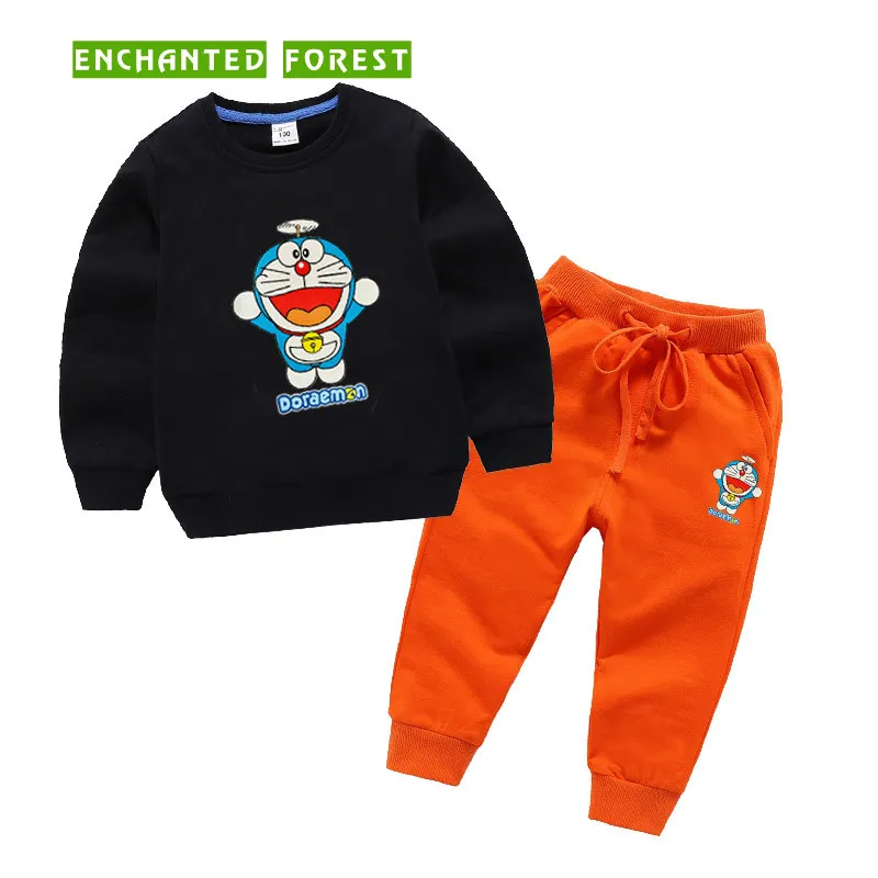 Children's suit spring and autumn new 100% cotton children's sweatshirt + trousers two-piece cartoon baby long-sleeved suit 
Children's suit spring and autumn new 100% cotton children's sweatshirt + trousers two-piece cartoon baby long-sleeved suit