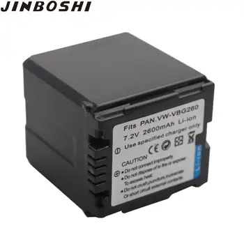 

1pcs VW-VBG260 VBG260 Li-ion Battery for Panasonic AG-AC7 AG-AF100 HDC-HS250 HS300 HS700 SD600 SD700 SDT750 VWVBG260 Battery