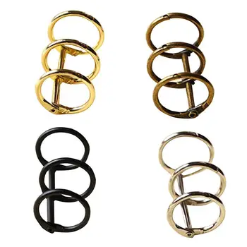 3 Rings Metal Loose Leaf Book Binder Rings A5A6 Universal Clips Supply Album Stationery Craft Scrapbook Album Photo Office H6R6
3 Rings Metal Loose Leaf Book Binder Rings A5A6 Universal Clips Supply Album Stationery Craft Scrapbook Album Photo Office H6R6