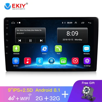 EKIY 9'' IPS Android Universal Car Radio 2 Din GPS Navigation Autoradio Car Multimedia Player Wifi OBD2 Stereo Video Player
EKIY 9'' IPS Android Universal Car Radio 2 Din GPS Navigation Autoradio Car Multimedia Player Wifi OBD2 Stereo Video Player