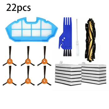 22-set For EcoVacs Deebot N79 N79S N79SE N79W N79W Sweeping Robot Accessories Main Brush Side Flat Brush Filter Screwdriver
22-set For EcoVacs Deebot N79 N79S N79SE N79W N79W Sweeping Robot Accessories Main Brush Side Flat Brush Filter Screwdriver