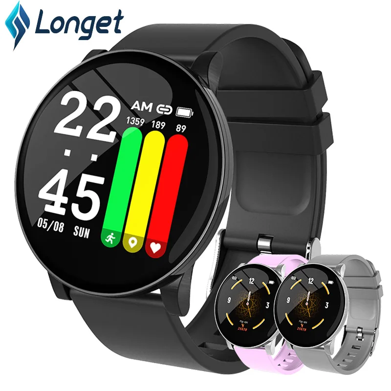 Longet W8 Smart Watch Heart Rate Monitor Fitness Tracker with Sleep Monitor Stopwatch Sport waterproof Watch Men for Android iOS
Longet W8 Smart Watch Heart Rate Monitor Fitness Tracker with Sleep Monitor Stopwatch Sport waterproof Watch Men for Android iOS