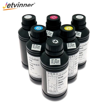 Jetvinner 6-color UV Ink 3000 ml For Epson LED UV ink for UV printer for phone case, wood, metal, glass, leather, acrylic, PVC
Jetvinner 6-color UV Ink 3000 ml For Epson LED UV ink for UV printer for phone case, wood, metal, glass, leather, acrylic, PVC
