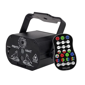 Stage Light RGB DJ Disco Light Sound Activated Projector Light with Timer Remote Control for Festival Party KTV
Stage Light RGB DJ Disco Light Sound Activated Projector Light with Timer Remote Control for Festival Party KTV