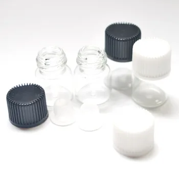 20pcs 1ml Small Clear Perfume Sample Glass Bottle with Orifice Reducer and Cap Mini Essential Oil 1/4 Dram Bottle Free
20pcs 1ml Small Clear Perfume Sample Glass Bottle with Orifice Reducer and Cap Mini Essential Oil 1/4 Dram Bottle Free