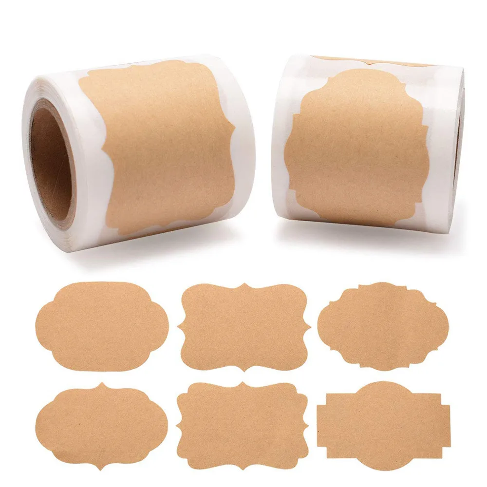 150Pcs Exquisite Paper Craft Label Stickers Home Kitchen Jars Bottle Tags Cute DIY Decorative Stickers Packaging Label Gift Tags
150Pcs Exquisite Paper Craft Label Stickers Home Kitchen Jars Bottle Tags Cute DIY Decorative Stickers Packaging Label Gift Tags