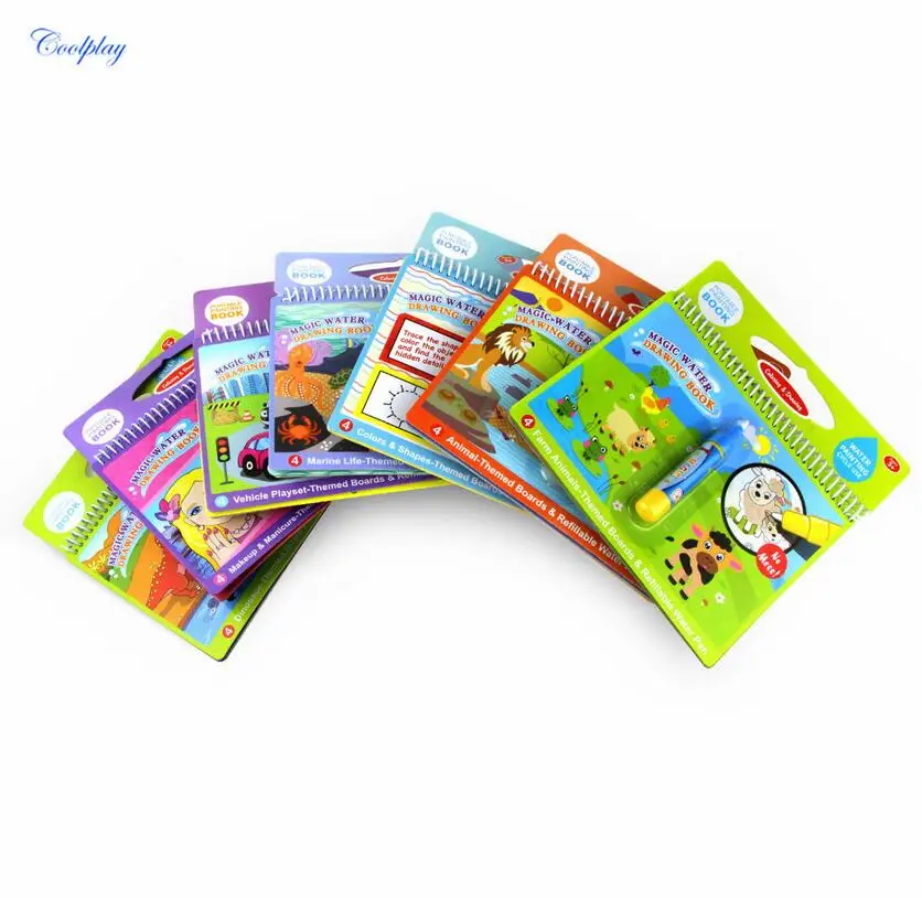 Magic Water Drawing Book Coloring Book Doodle & Magic Pen Painting Drawing Board For Kids Toys Birthday Gift
Magic Water Drawing Book Coloring Book Doodle & Magic Pen Painting Drawing Board For Kids Toys Birthday Gift