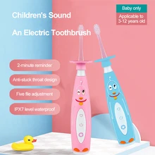 Rechargeable Toothbrush for Children Silicone Anti Throat Children's Toothbrush Waterproof Sonic Electric Tooth Brush brochas
Rechargeable Toothbrush for Children Silicone Anti Throat Children's Toothbrush Waterproof Sonic Electric Tooth Brush brochas