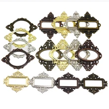 5pcs Decorative Furniture Cabinet Drawer Box Case Iron Metal Tag Label Pull Frame Handle File Name Card Holders Decor New
5pcs Decorative Furniture Cabinet Drawer Box Case Iron Metal Tag Label Pull Frame Handle File Name Card Holders Decor New