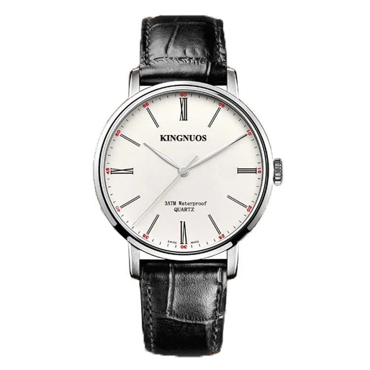 KINGNUOS Top Brand Luxury Fashion Casual Leather Belt Men Watch Classic Roman Numeral Waterproof Student Wristwatch Reloj Mujer
KINGNUOS Top Brand Luxury Fashion Casual Leather Belt Men Watch Classic Roman Numeral Waterproof Student Wristwatch Reloj Mujer