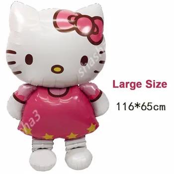 Large Size HelloKitty Shape Foil Balloon Cartoon Wedding Birthday Party Decoration Inflatable Air Balloon
Large Size HelloKitty Shape Foil Balloon Cartoon Wedding Birthday Party Decoration Inflatable Air Balloon
