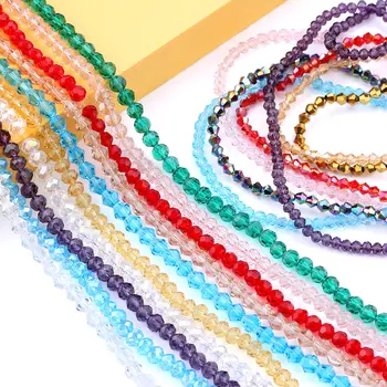 10Strands/Pack Multi Color Glass Bicone Beads Crystal Charms Round beads For Jewelry Making DIY Bracelet Necklace Accessories
10Strands/Pack Multi Color Glass Bicone Beads Crystal Charms Round beads For Jewelry Making DIY Bracelet Necklace Accessories