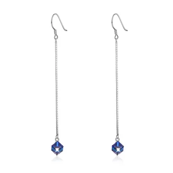 V1092 Sapphire Long Clip Earrings For Women 18K gold-plated color Designer Luxury Gemstone Women Accessories 2018 New 
V1092 Sapphire Long Clip Earrings For Women 18K gold-plated color Designer Luxury Gemstone Women Accessories 2018 New