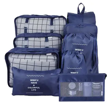 Luggage Organize Bag Set 9 Large Capacity Waterproof Packing Cubes Travel Luggage Organizer Storage Suitcase Compression Bags
Luggage Organize Bag Set 9 Large Capacity Waterproof Packing Cubes Travel Luggage Organizer Storage Suitcase Compression Bags