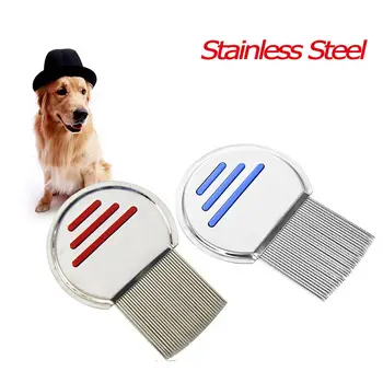 1pcs Stainless Steel Pet Hair Lice Fine Cleaner Flea Removal Tooth Comb Brushes Nit Free Terminator Egg Portable Hair Accessory 
1pcs Stainless Steel Pet Hair Lice Fine Cleaner Flea Removal Tooth Comb Brushes Nit Free Terminator Egg Portable Hair Accessory