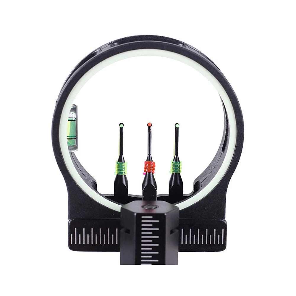 ARCHERY 3 Pin Bow Sight - Fiber Brass Pin Aluminum Machined - Right And Left Handed Compound Bow Sight For Shooting Black
ARCHERY 3 Pin Bow Sight - Fiber Brass Pin Aluminum Machined - Right And Left Handed Compound Bow Sight For Shooting Black