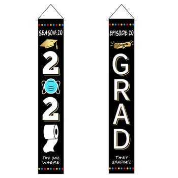 Congrats Grad Hanging Flags Graduation Decorations Class Of 2020 Porch Sign Door Couplet Ceremony Party Supplies Polyester 
Congrats Grad Hanging Flags Graduation Decorations Class Of 2020 Porch Sign Door Couplet Ceremony Party Supplies Polyester